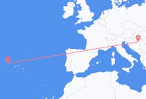 Flights from Flores Island, Portugal to Osijek, Croatia