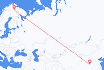 Vols de Xi'an, Chine pour Ivalo, Finlande