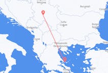 ตั๋วเครื่องบินจากเมืองคราลเจโวไปยังเมืองSkiathos
