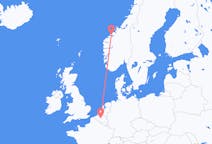 Flyreiser fra Molde, til Brussel