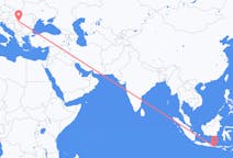Flights from Denpasar, Indonesia to Timișoara, Romania