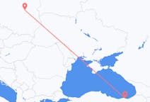 Flyreiser fra Trabzon, til Warszawa