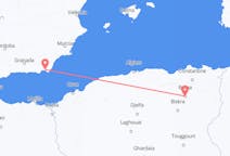 Flyg från Batna, Algeriet till Almeria, Spanien