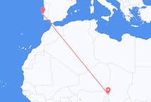 Flyrejser fra N Djamena, Tchad til Lissabon, Portugal