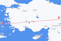 Vols depuis la ville de Malatya vers la ville de Mykonos