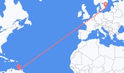 Flyrejser fra Barcelona, Venezuela til Kalmar, Sverige