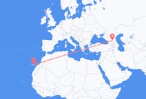 Flights from Nazran, Russia to Las Palmas, Spain