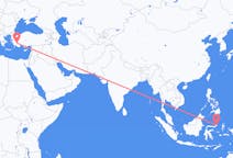 Flüge von Manado, Indonesien nach Denizli, die Türkei