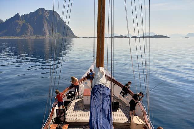 Lofoten Islands Full Day Luxury Fjord Cruise & Fishing með hádegismat