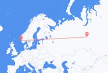Flights from Surgut, Russia to Haugesund, Norway