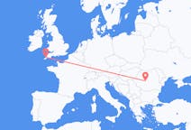 Flights from Newquay, England to Sibiu, Romania