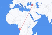 Flyg från Luanda, Angola till Erzincan, Turkiet