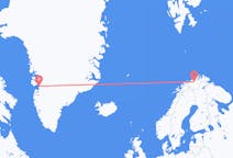 Flyreiser fra Ilulissat, til Alta