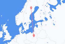 Flights from Warsaw, Poland to Lycksele, Sweden