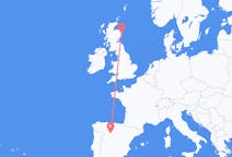 Flights from Valladolid, Spain to Aberdeen, the United Kingdom