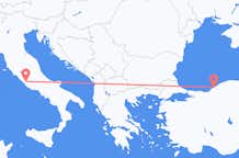 Flyg från Zonguldak till Rom