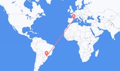 Flights from Ponta Grossa, Brazil to Barcelona, Spain