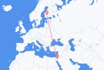 Flyrejser fra Eilat, Israel til Tampere, Finland