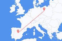 Flyrejser fra Poznan til Madrid
