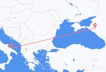 Flights from Krasnodar, Russia to Bari, Italy