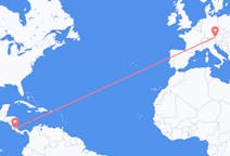 Flyrejser fra Tambor, Costa Rica til Salzburg, Østrig