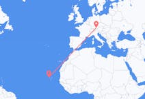 Flyreiser fra São Vicente, Kapp Verde til München, Tyskland