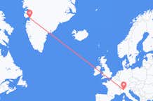 Flights from Milan to Ilulissat