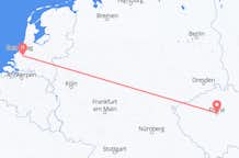 Flyrejser fra Rotterdam, Holland til Prag, Tjekkiet