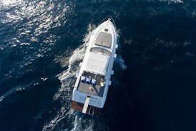 Privé luxe cruise van een hele dag aan de kust van Amalfi