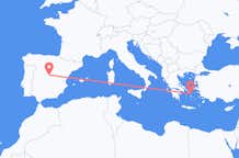 Vluchten van Mykonos naar Madrid