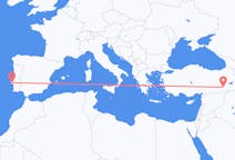 Flyg från Batman, Turkiet till Lissabon, Portugal
