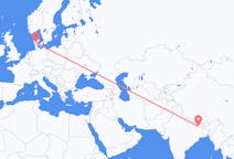 Flights from Rajbiraj, Nepal to Billund, Denmark
