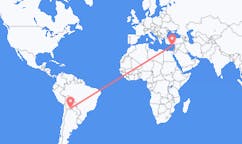 Flights from Yacuíba, Bolivia to Larnaca, Cyprus