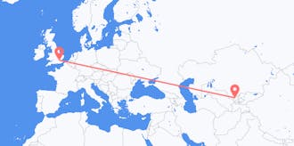 Flights from Uzbekistan to the United Kingdom