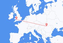 Flyrejser fra Baia Mare, Rumænien til Cardiff, Wales