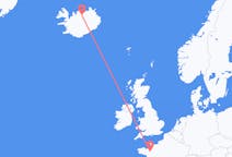 Flights from Akureyri to Rennes
