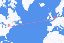 Flyrejser fra Ithaca, USA til Amsterdam, Holland