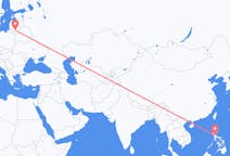 Flyreiser fra Manila, til Kaunas