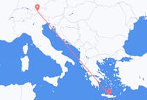 Flights from Heraklion, Greece to Innsbruck, Austria