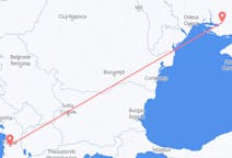 Vols depuis la ville de Kherson vers la ville de Tirana
