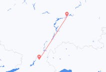 Flüge von der Stadt Wolgograd in die Stadt Nischnekamsk