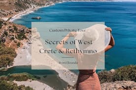 Secrets of West Crete & Rethymno Town Private Tour from Elounda