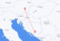 Fly fra Graz til Mostar