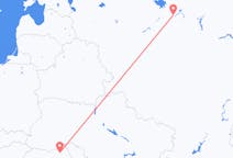Flyg från Jaroslavl till Suceava