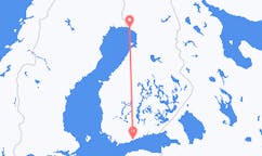 Flyreiser fra Helsingfors, Finland til Kemi, Finland