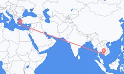 Flights from Phú Quốc to Sitia
