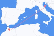 Flights from Fes, Morocco to Ancona, Italy