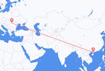 Flyrejser fra Zhanjiang, Kina til Cluj-Napoca, Rumænien