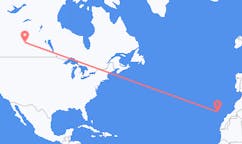 Flights from Lloydminster, Canada to Santa Cruz de La Palma, Spain