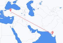 出发地 印度坎德拉目的地 土耳其安卡拉的航班